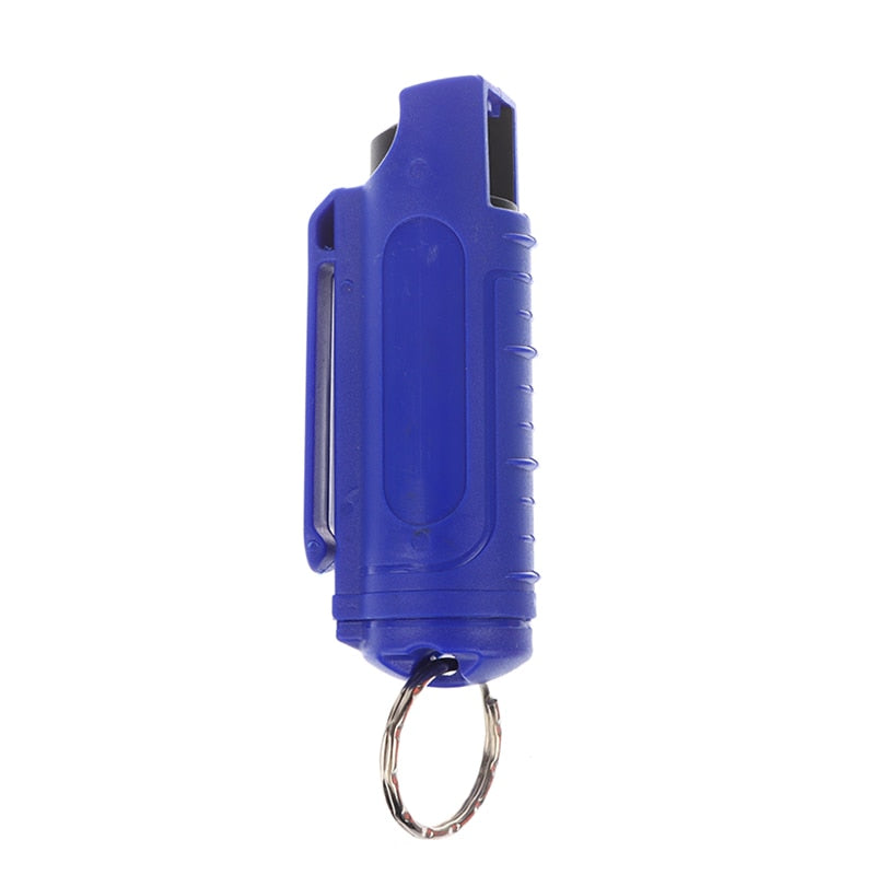 Blank-Label Pepper Spray Self Defense Keychain