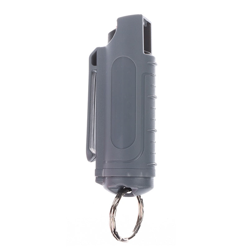 Blank-Label Pepper Spray Self Defense Keychain