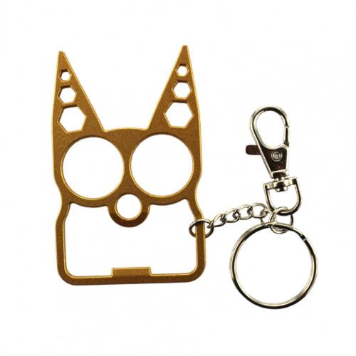 Tiger Ears Self Defense Knuckles Keychain