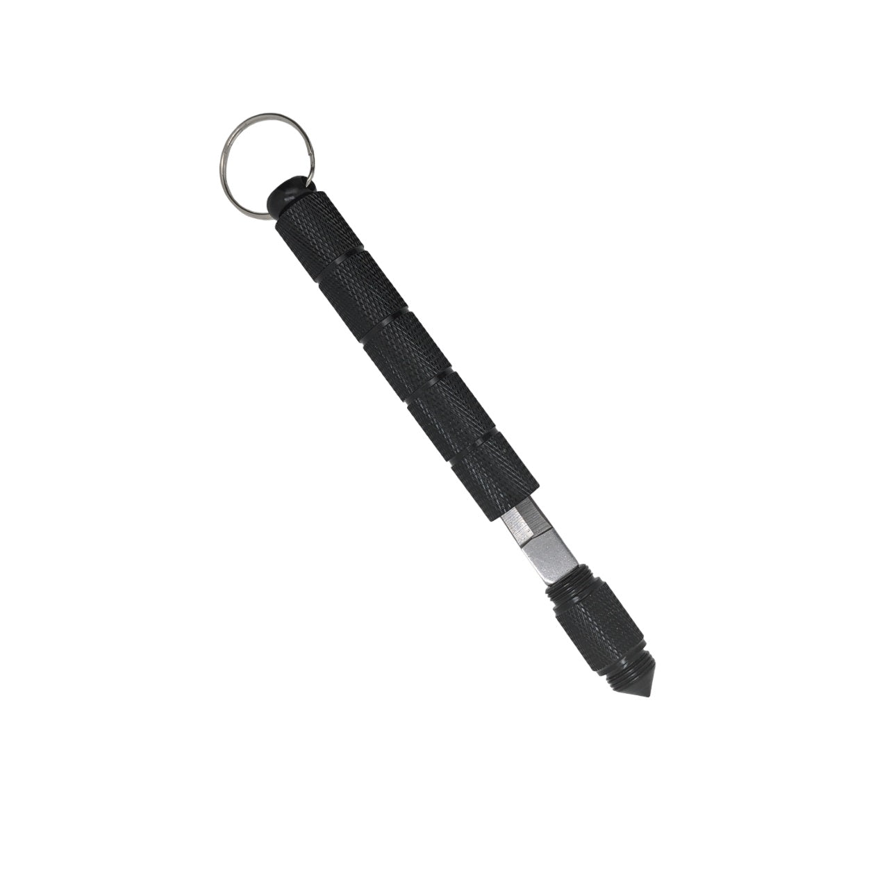 Kubaton with Hidden Knife Self Defense Keychain