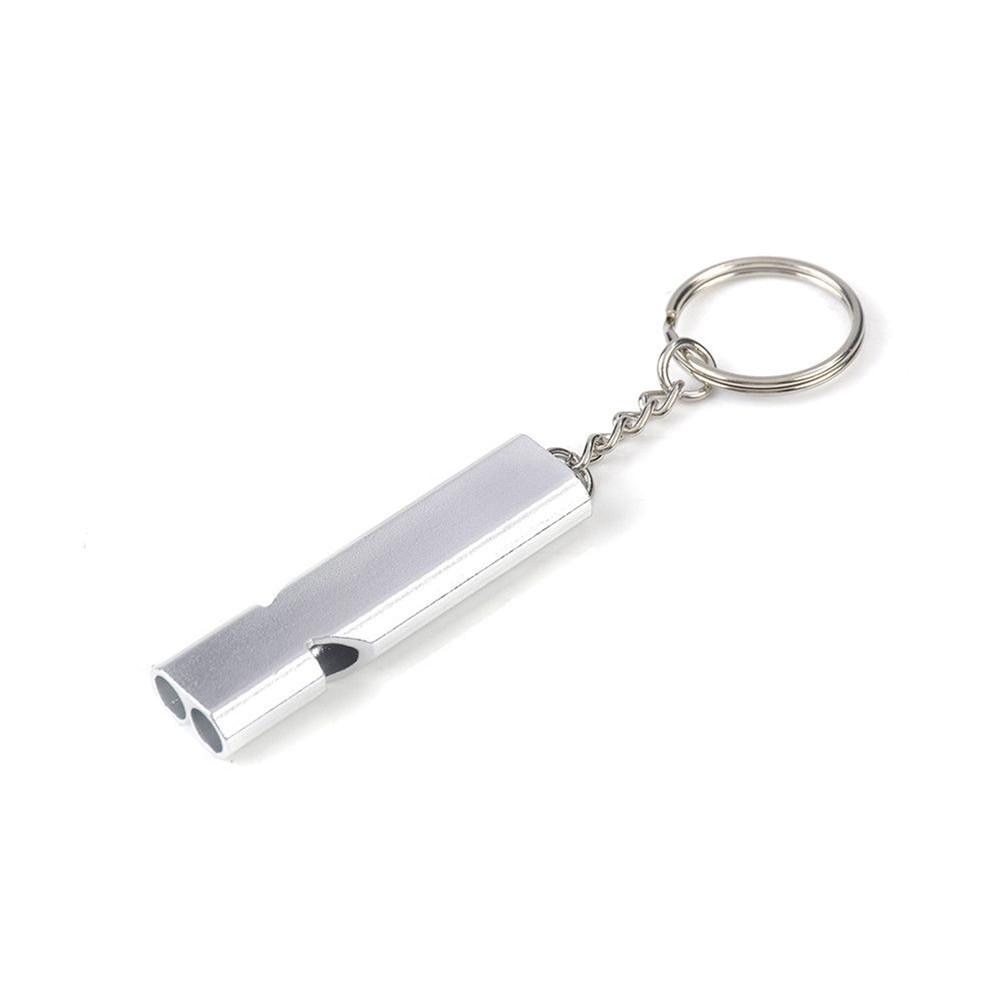 Mini Double-Barrell Whistle Self Defense Keychain