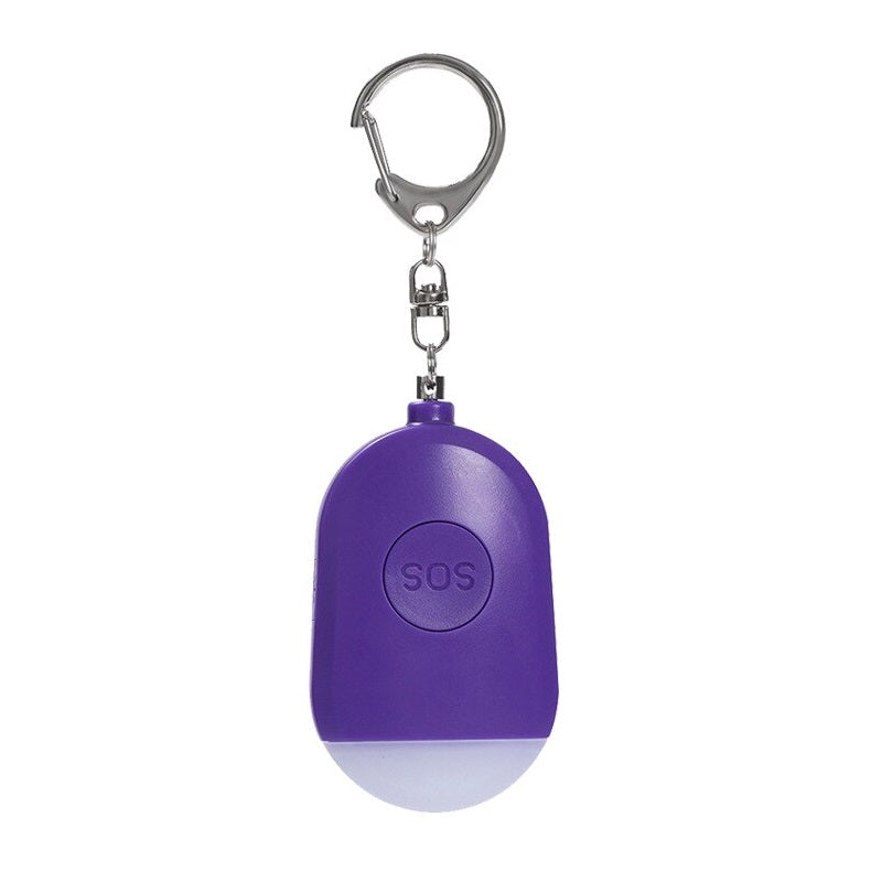 Mini SOS 130-dB Self Defense Keychain Alarm