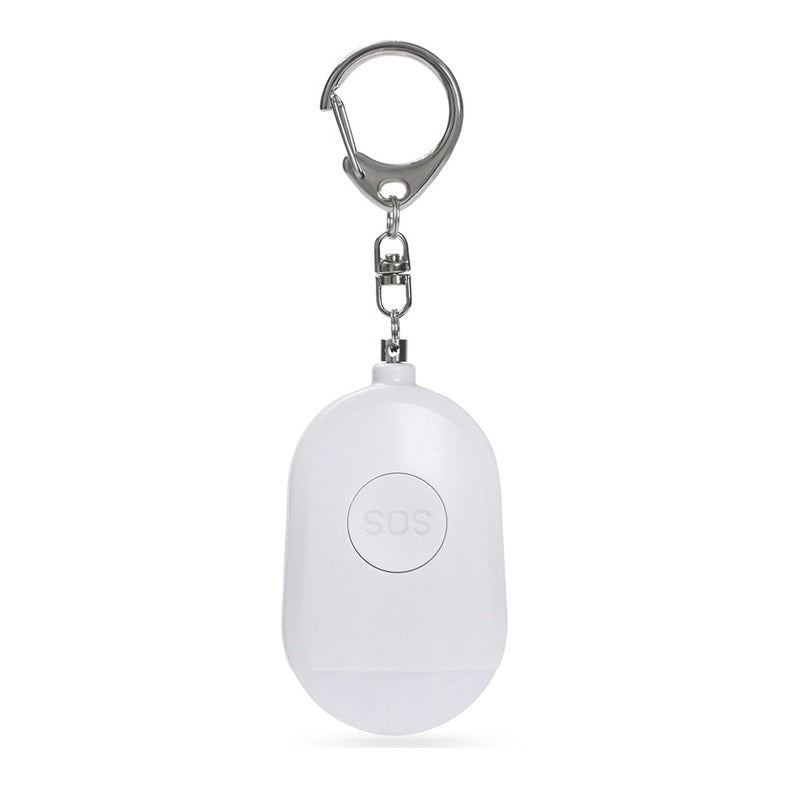 Mini SOS 130-dB Self Defense Keychain Alarm