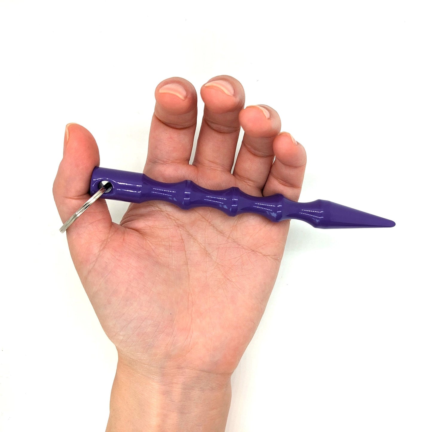 Pastel Pointed Kubaton Self Defense Keychain