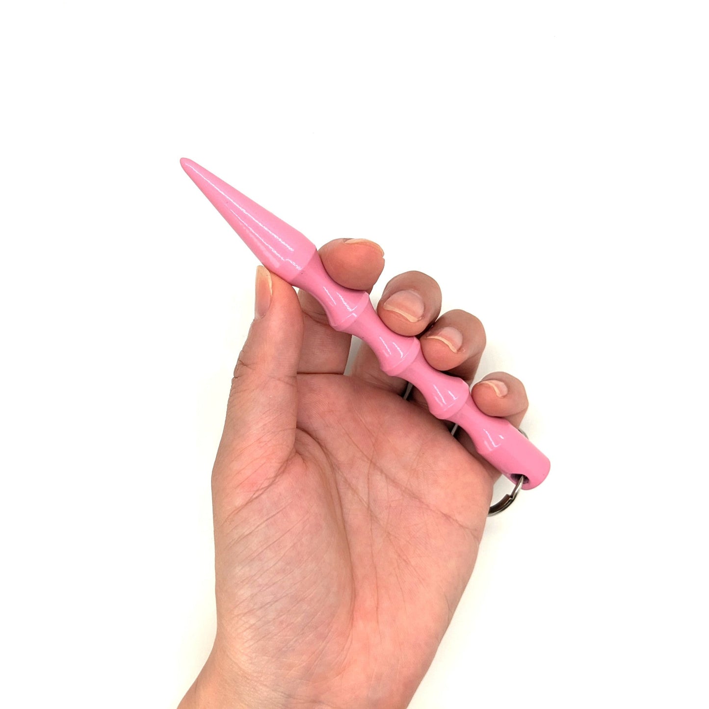 Pastel Pointed Kubaton Self Defense Keychain