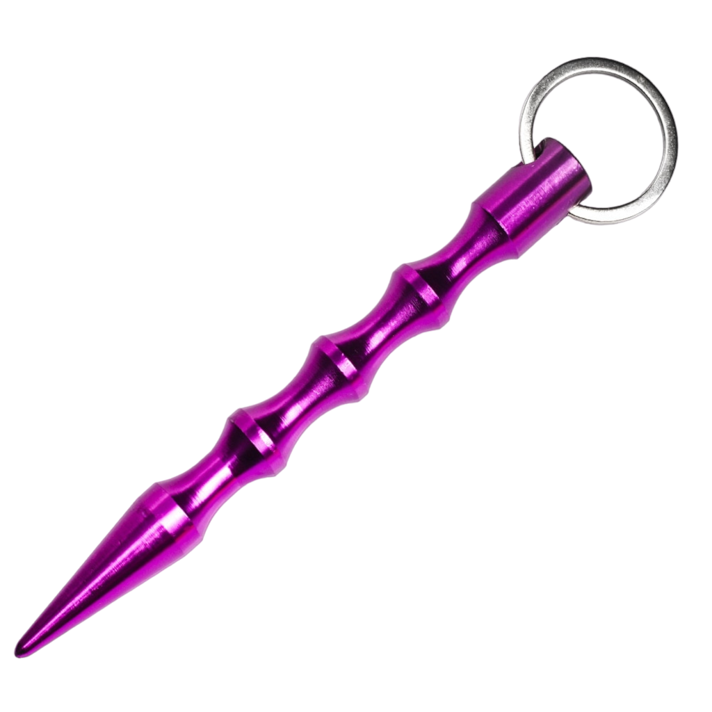 Polished Pointed Kubaton Self Defense Keychain