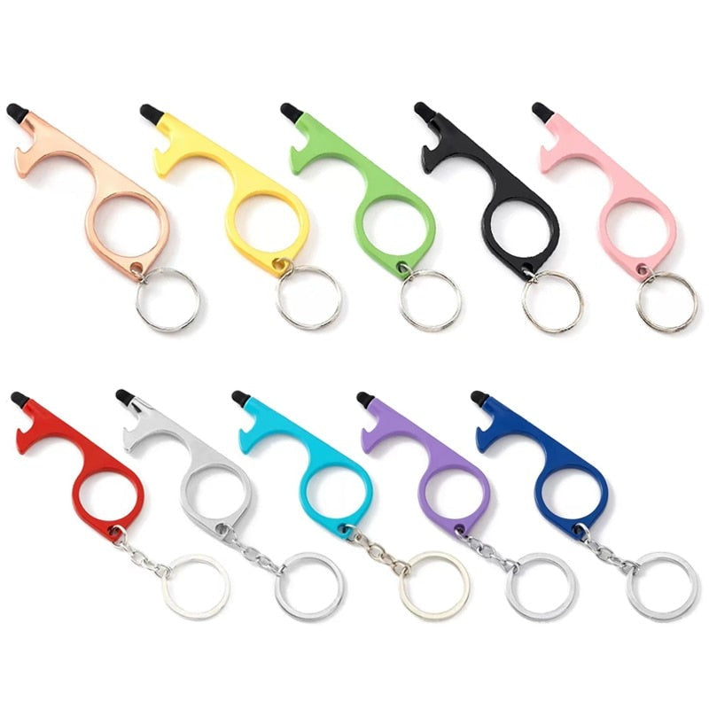 Touchless Multi-Functional Tool Self Defense Keychain