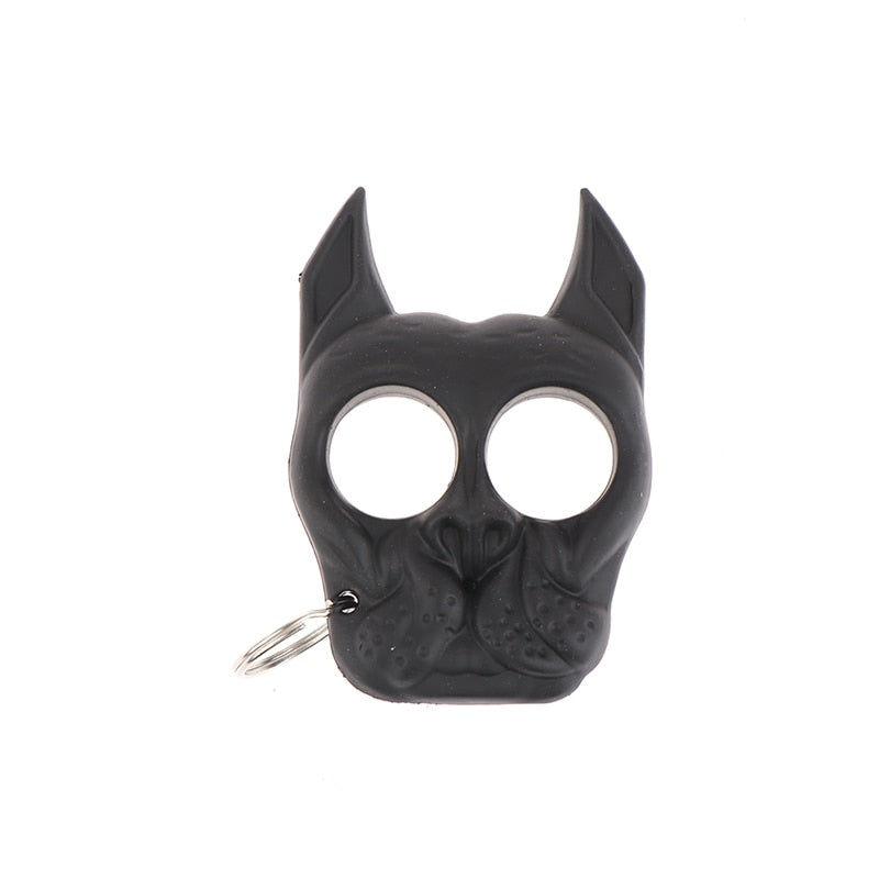 Dog Ears Self Defense Knuckles Keychain