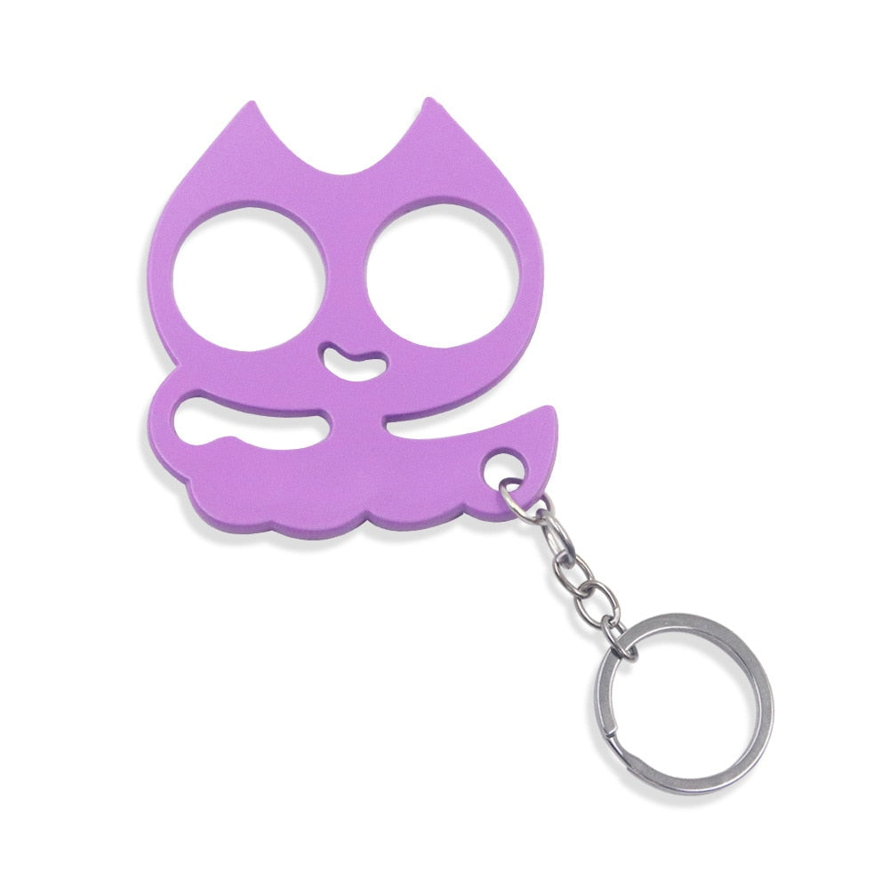 Animal Ears Self Defense Knuckles Keychain