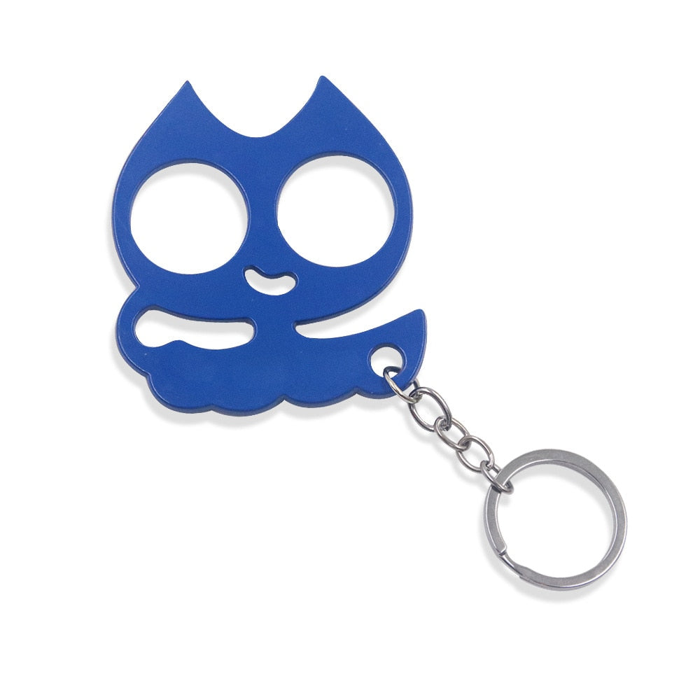 Animal Ears Self Defense Knuckles Keychain