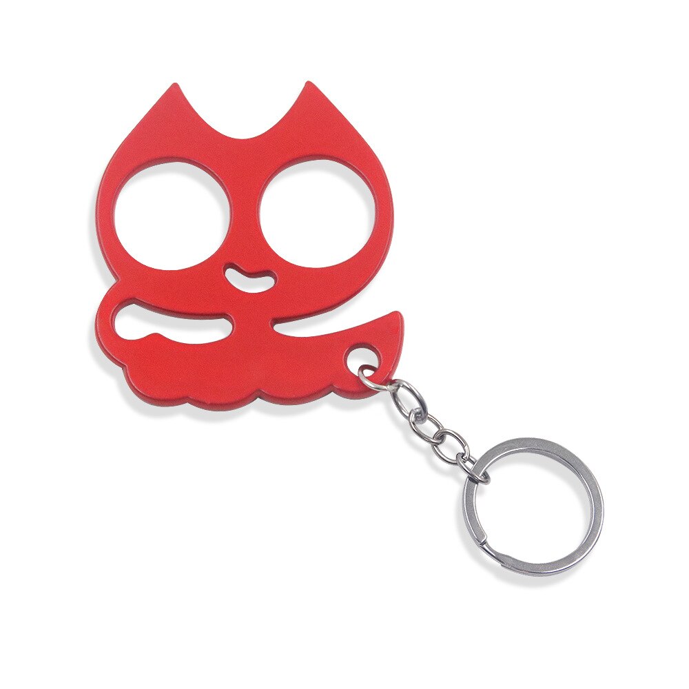 Animal Ears Self Defense Knuckles Keychain