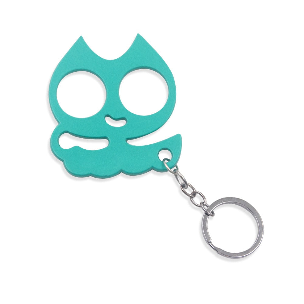 Animal Ears Self Defense Knuckles Keychain