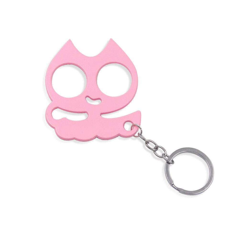 Animal Ears Self Defense Knuckles Keychain