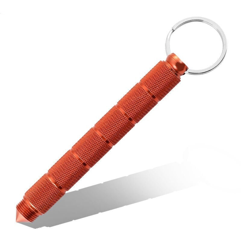 Kubaton with Hidden Knife Self Defense Keychain