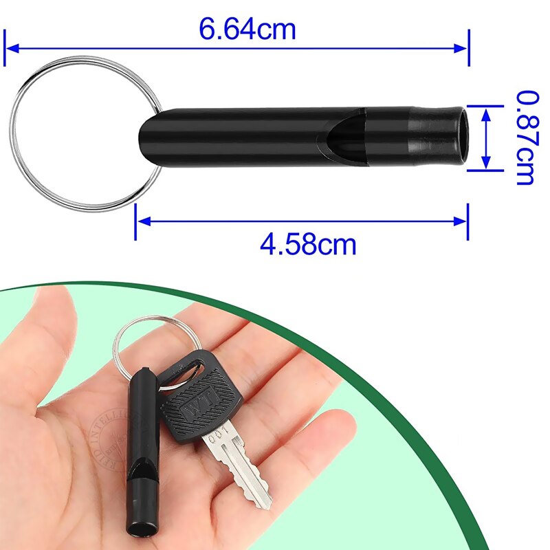 Mini Survival Whistle Self Defense Keychain