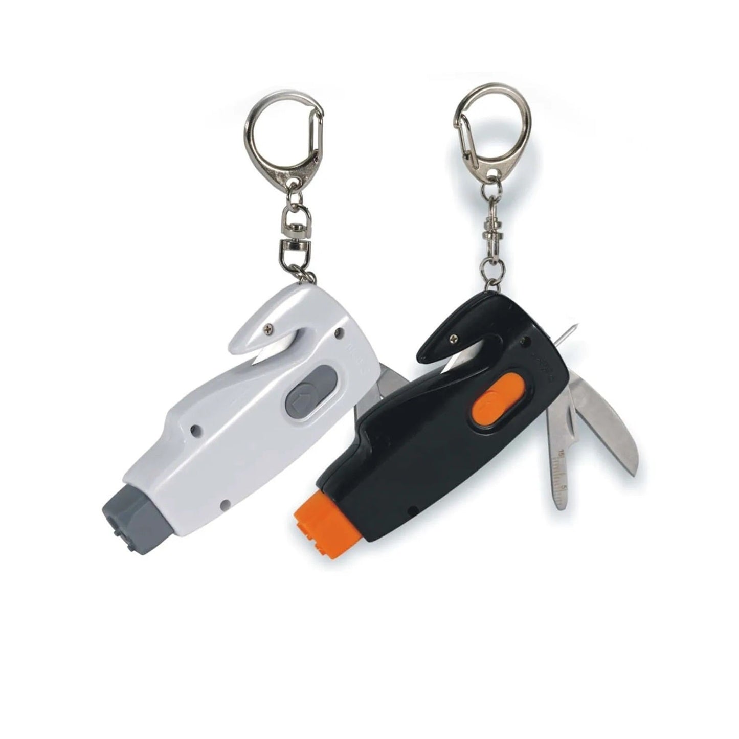 Window-Breaker Seatbelt-Cutter Multi-Tool Car Safety Keychain